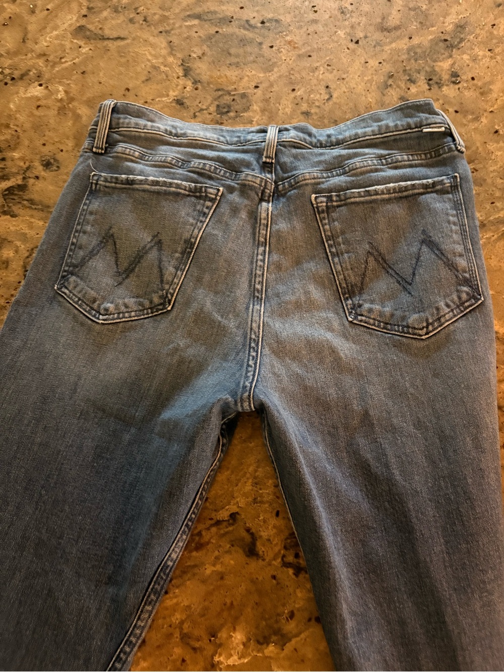 MOTHER Jeans The Tomcat Ankle Fray, size 33 - Picture 12 of 12